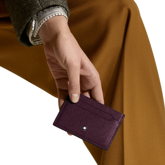 Montblanc Kartenetui 5 Fächer Sartorial Cassis 199375