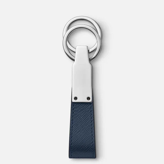 Montblanc Sartorial Schlüsselanhänger mit Schlaufe Tintenblau 131735