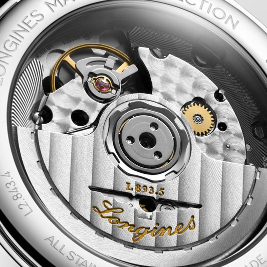 Longines Uhr Master Collection 38mm anthrazit Automatik Stahl L2.843.4.63.2