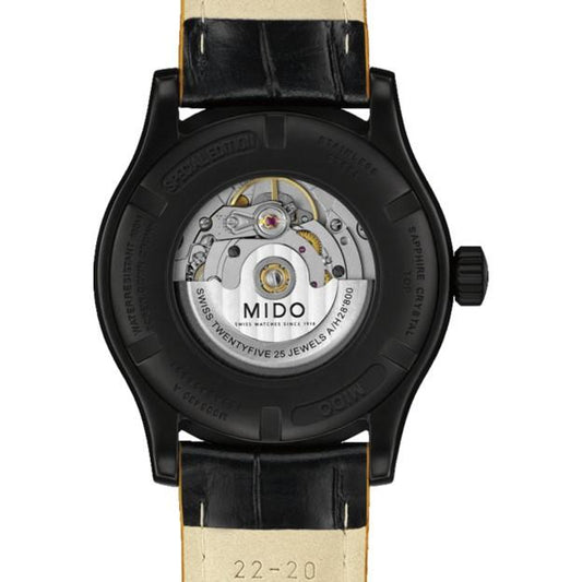 Mido Uhr Multifort Special Edition Edelstahl schwarz M005.430.36.051.80
