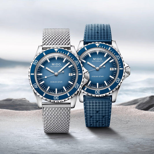 Mido Uhr Ocean Star Tribute Special Edition 40mm Blau Automatik Stahl M026.807.11.041.01