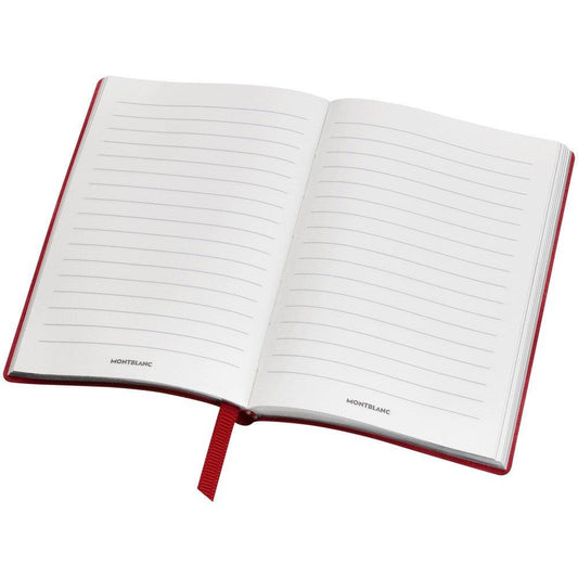 Montblanc Notizblock Notizbuch 148 liniert Rot Luxus-Schreibwaren 118039