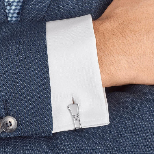 Montblanc Manschettenknöpfe Essential Sartorial Stahl 116640