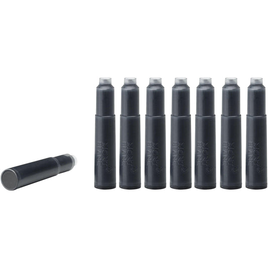 Montblanc Tintenpatronen Mystery Black (schwarz) Packung mit 8 Stück 128197