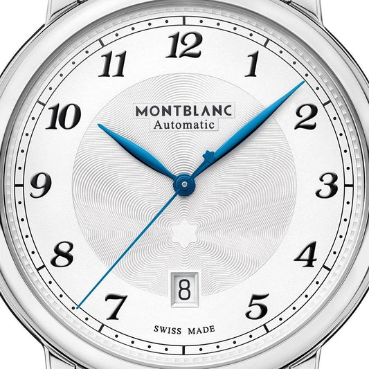 Montblanc Uhr Star Legacy Date 42mm Silber Automatik Stahl 116511
