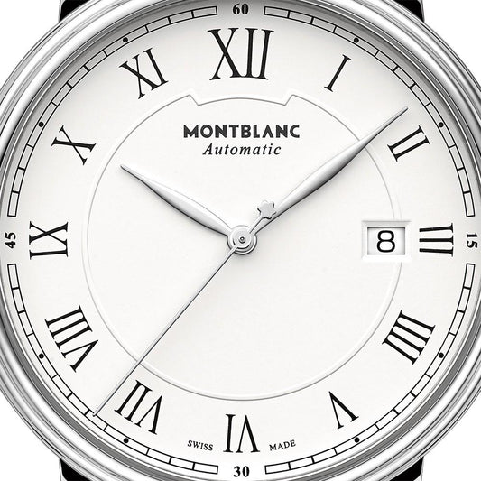 Montblanc Armbanduhr Tradition Date Automatic 40mm Stahl 112610