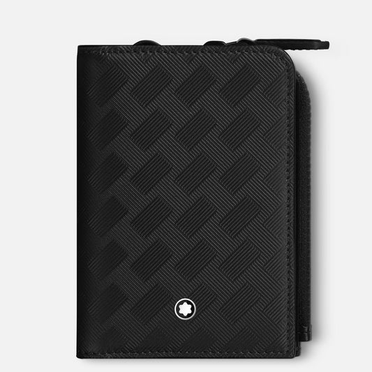 Montblanc Kreditkartenetui 3 Fächer mit Reißverschluss Montblanc Extreme 3.0 schwarz 129980