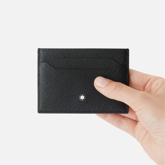 Montblanc Kreditkartenetui 5 Fächer Montblanc Sartorial schwarz 130324