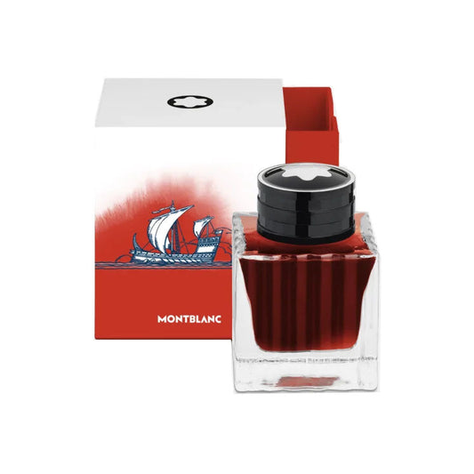 Montblanc Tintenfläschchen 50ml Meisterstück x Olympic Heritage Paris 1924 Rot 132952