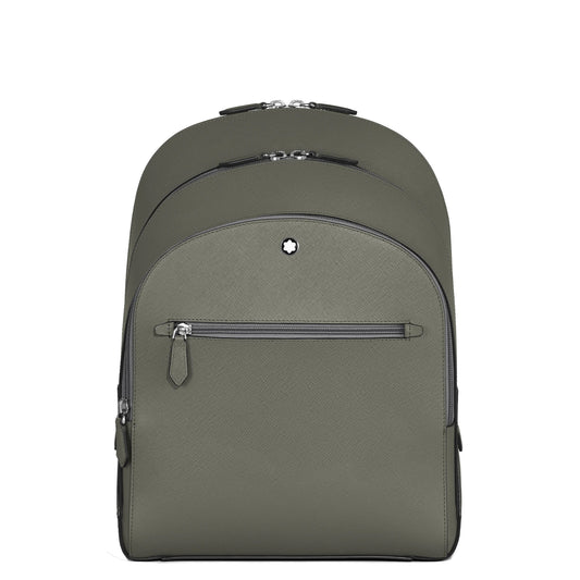 Montblanc Rucksack Medium mit 3 Fächern Sartorial Mittelgrau 199360