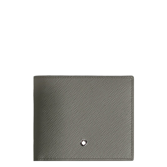 Montblanc Geldbörse 8 Fächer Sartorial grau 199370