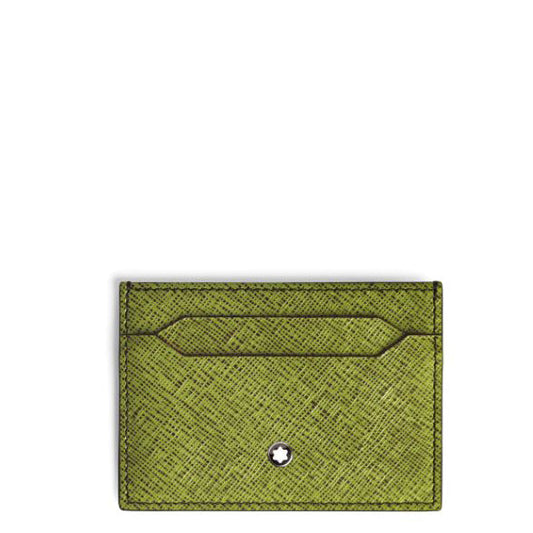Montblanc Kartenhalter 5 Fächer Sartorial Multi Lime / Cassis 199388
