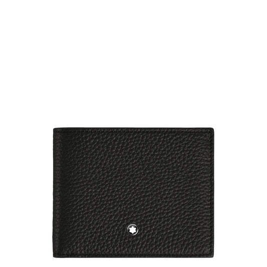 Montblanc Geldbörse mit Münzfach 4 Fächer schwarz 220217