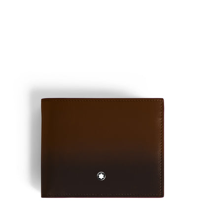 Montblanc Portemonnaie 6 Kreditkartenfächer Meisterstück Gradient Braun 220315