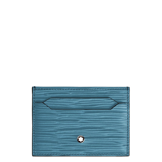 Montblanc Kartenetui 5 Fächer 4810 Blau Fumé 199349