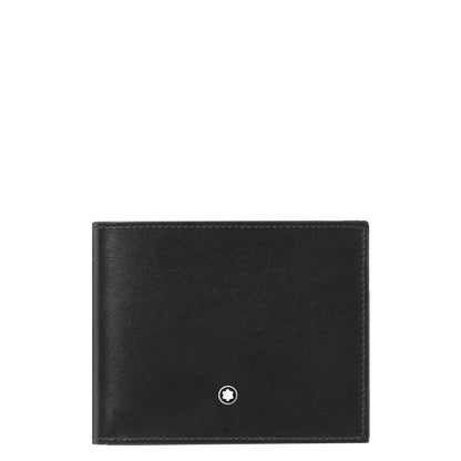 Montblanc Portemonnaie Meisterstück 6 Kreditkartenfächer schwarz 198308