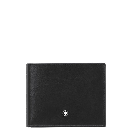 Montblanc Portemonnaie Meisterstück 6 Kreditkartenfächer schwarz 198308