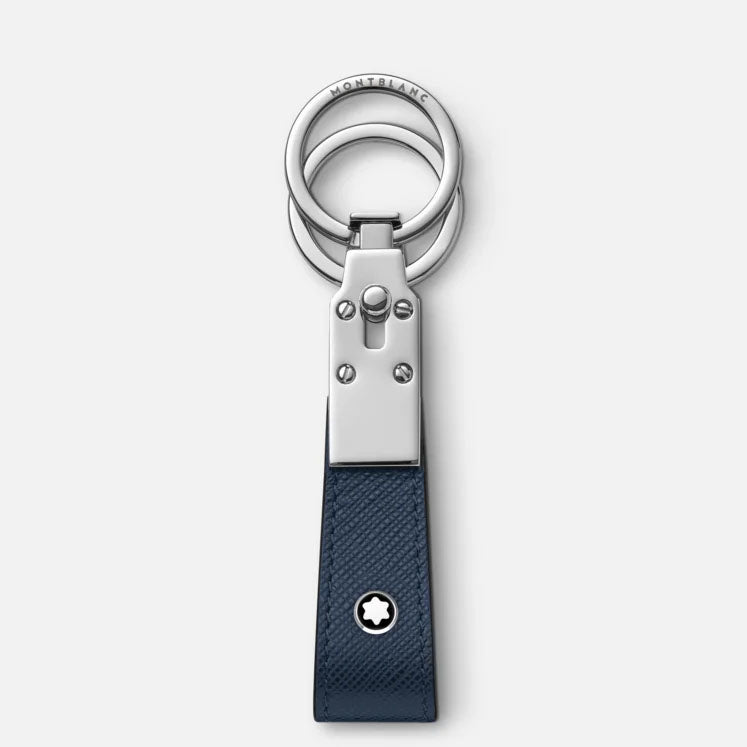 Montblanc Sartorial Schlüsselanhänger mit Schlaufe Tintenblau 131735