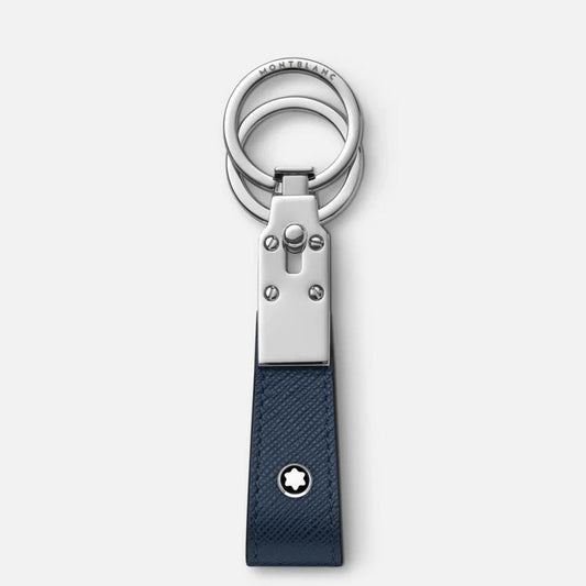 Montblanc Sartorial Schlüsselanhänger mit Schlaufe Tintenblau 131735