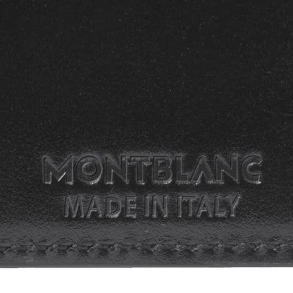 Montblanc Meisterstück Portemonnaie 6 Fächer mit 2 Sichtfenstern schwarz 198314