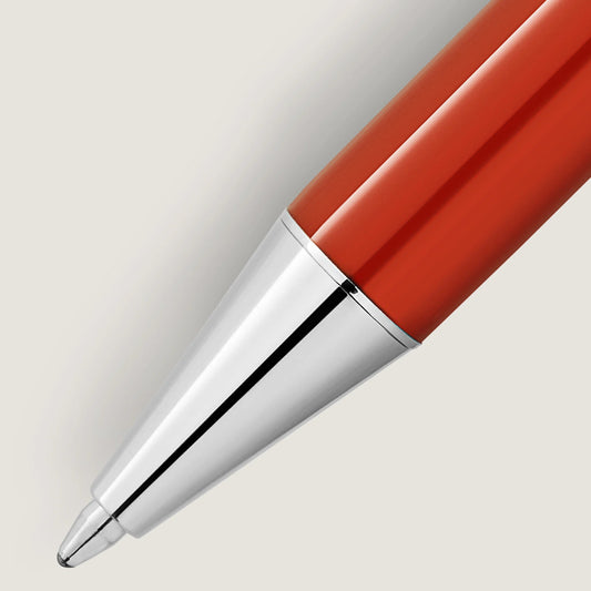 Montblanc Kugelschreiber Heritage Rouge et Noir „Baby“ Sonderedition Korallenfarbe 127858