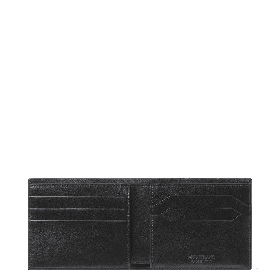 Montblanc Portemonnaie Meisterstück 6 Kreditkartenfächer schwarz 198308