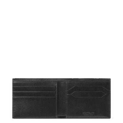 Montblanc Portemonnaie Meisterstück 6 Kreditkartenfächer schwarz 198308
