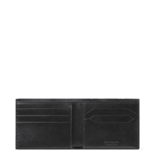 Montblanc Portemonnaie Meisterstück 6 Kreditkartenfächer schwarz 198308