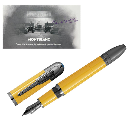 Montblanc Füllfederhalter Great Characters Enzo Ferrari Special Edition Giallo Modena 130661
