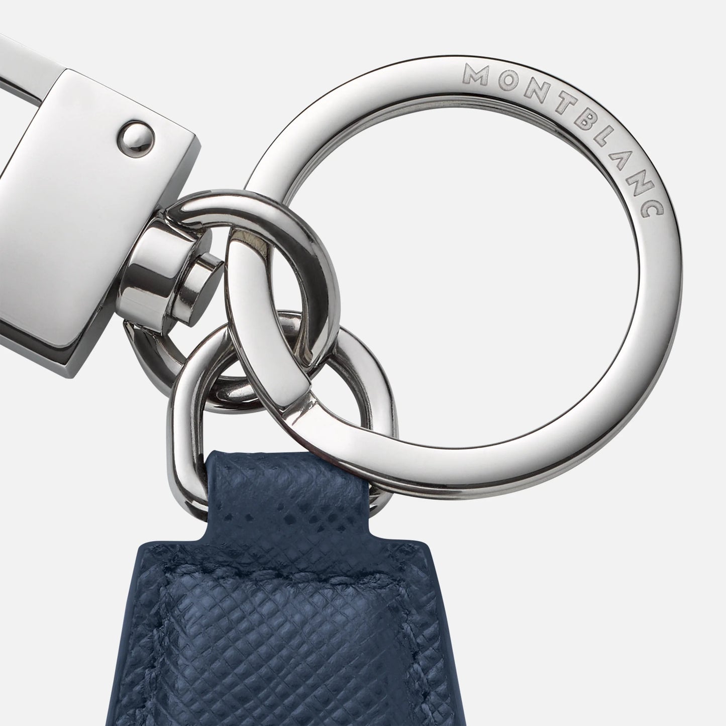 Montblanc Diamant-Schlüsselanhänger Sartorial Tinte Blau 131739