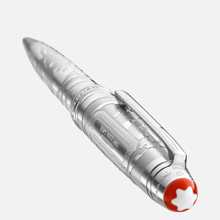 Montblanc Kugelschreiber Meisterstück X Olympic Heritage Chamonix 1924 Solitaire Medium 131373