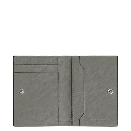 Montblanc Mini-Geldbörse 4 Fächer Sartorial Mittelgrau 199374