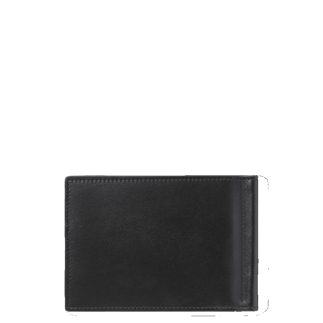 Montblanc Meisterstück Brieftasche mit 6 Kartenfächern und Geldklammer schwarz 198313