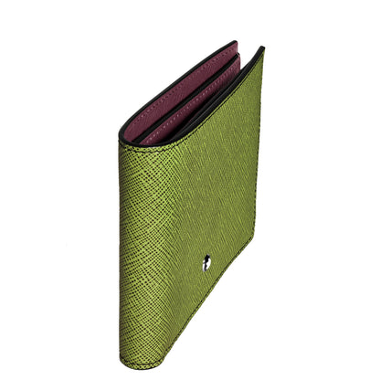 Montblanc Brieftasche 8 Fächer Sartorial Multi Lime/Cassis 199356