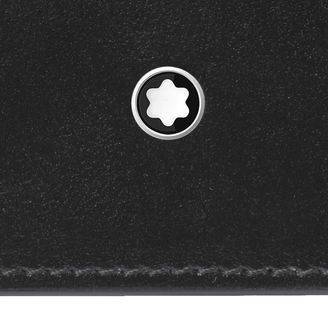 Montblanc Portemonnaie Meisterstück 6 Kreditkartenfächer schwarz 198308