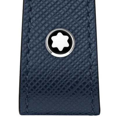 Montblanc Sartorial Schlüsselanhänger mit Schlaufe Tintenblau 131735