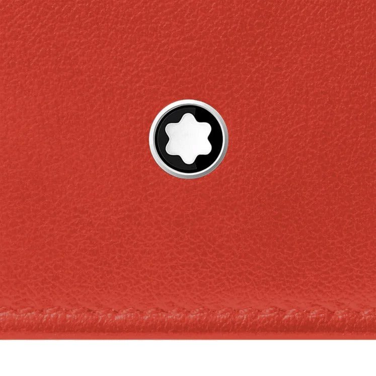 Montblanc Soft Continental Nano Geldbörse Koralle 198009