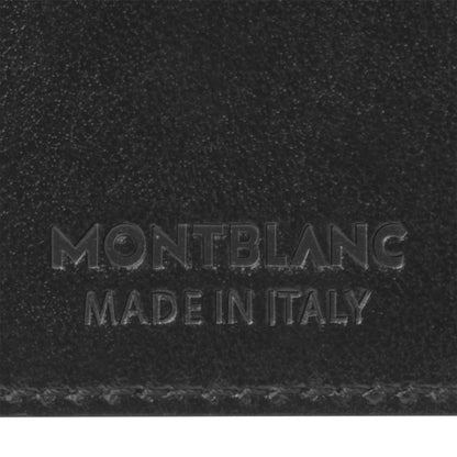 Montblanc Meisterstück Brieftasche mit 6 Kartenfächern und Geldklammer schwarz 198313