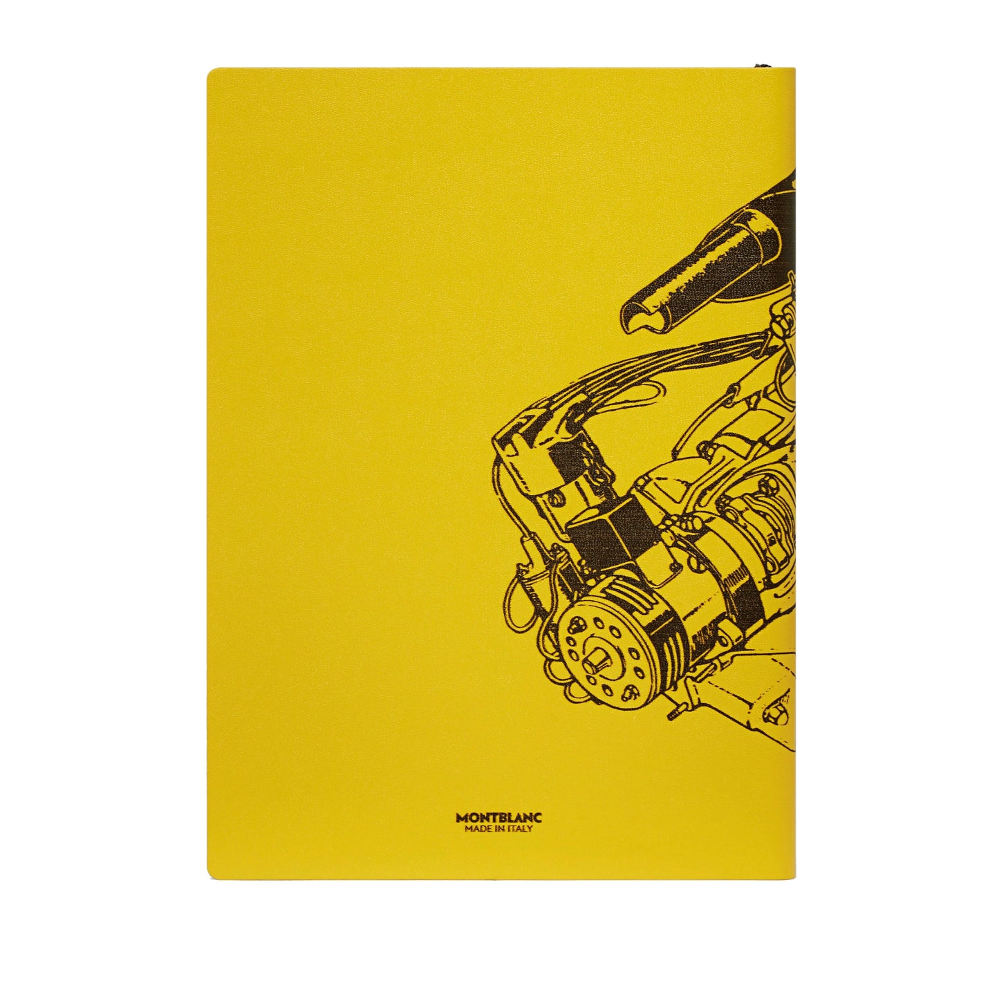 Montblanc Notizblock #146 liniert Montblanc Great Characters Enzo Ferrari Special Edition Giallo Modena 134717