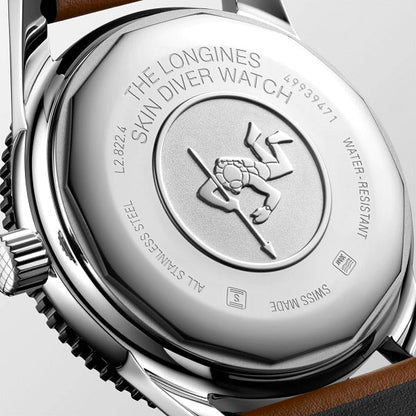 Longines Herrenuhr The Longines Skin Diver Watch 42mm Edelstahl Automatik L2.822.4.56.2