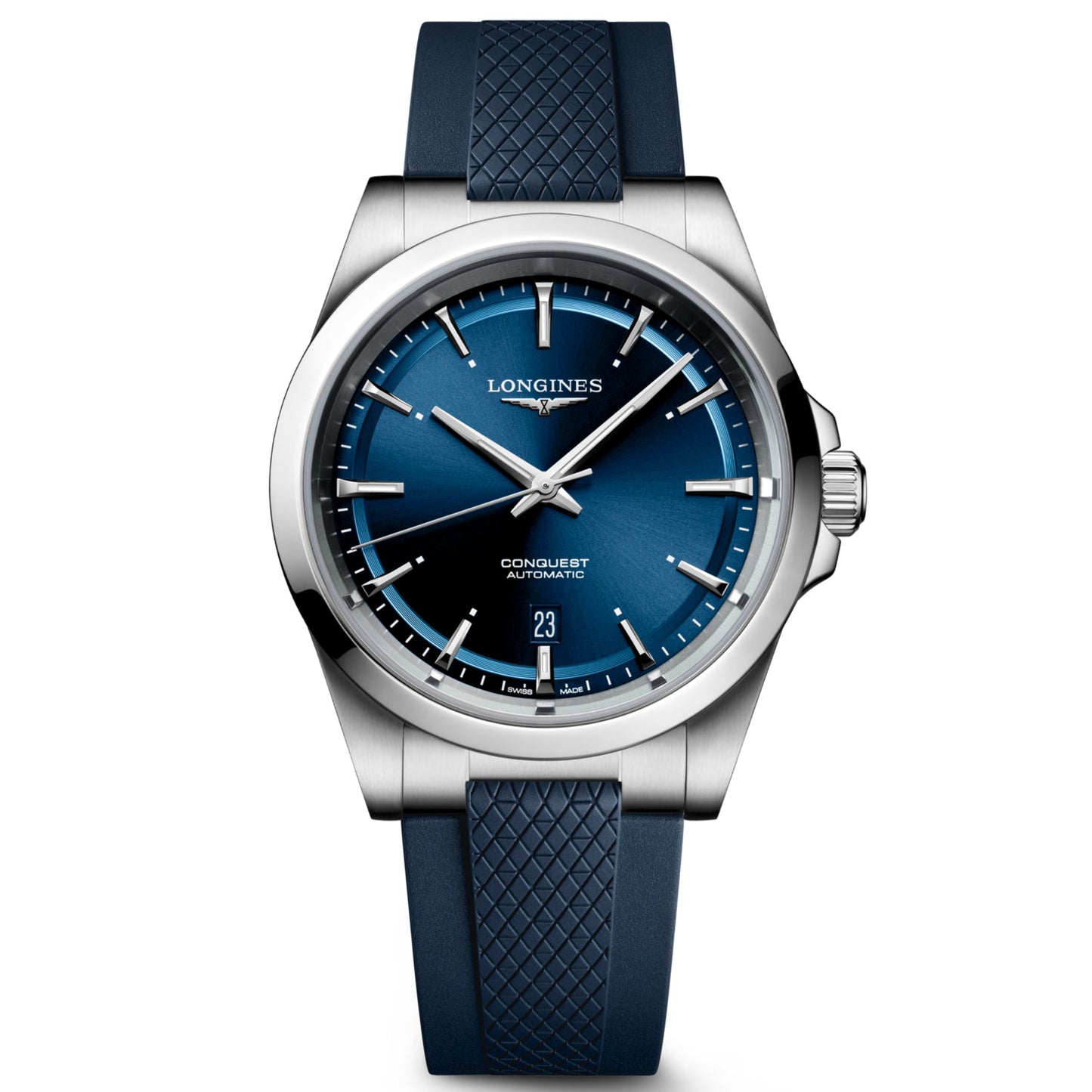 Longines Uhr Conquest 41mm blau Automatik Stahl L3.830.4.92.9