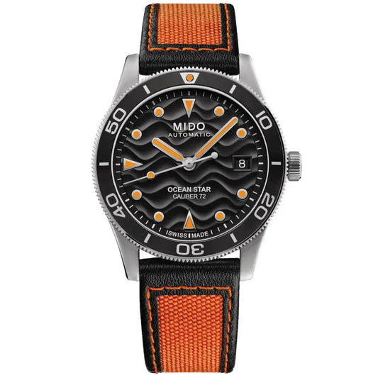 Mido Uhr Ocean Star 39 39mm schwarz Automatik Stahl M026.907.17.051.00