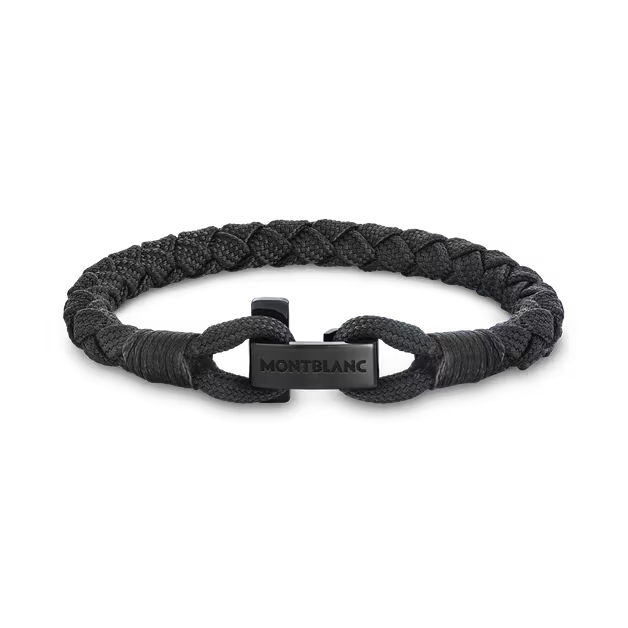 Montblanc Armband Montblanc mit T-Verschluss schwarz Größe S 130860 60