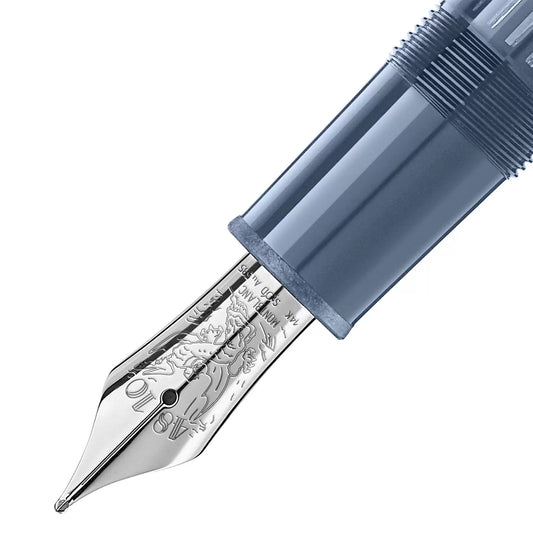 Montblanc Füllfederhalter Meisterstück Glacier LeGrand blau Feder M 129393