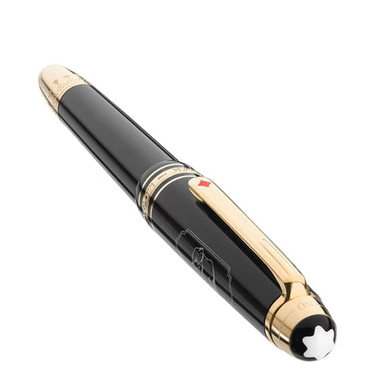 Montblanc Füllfederhalter Meisterstück Around The World in 80 days Anthrazit Feder M 128472