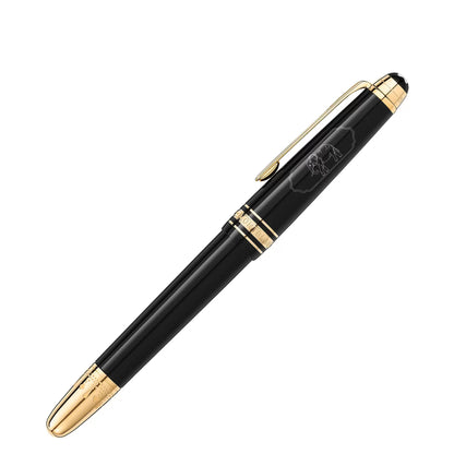 Montblanc Füllfederhalter Meisterstück Around The World in 80 days Anthrazit Feder M 128472