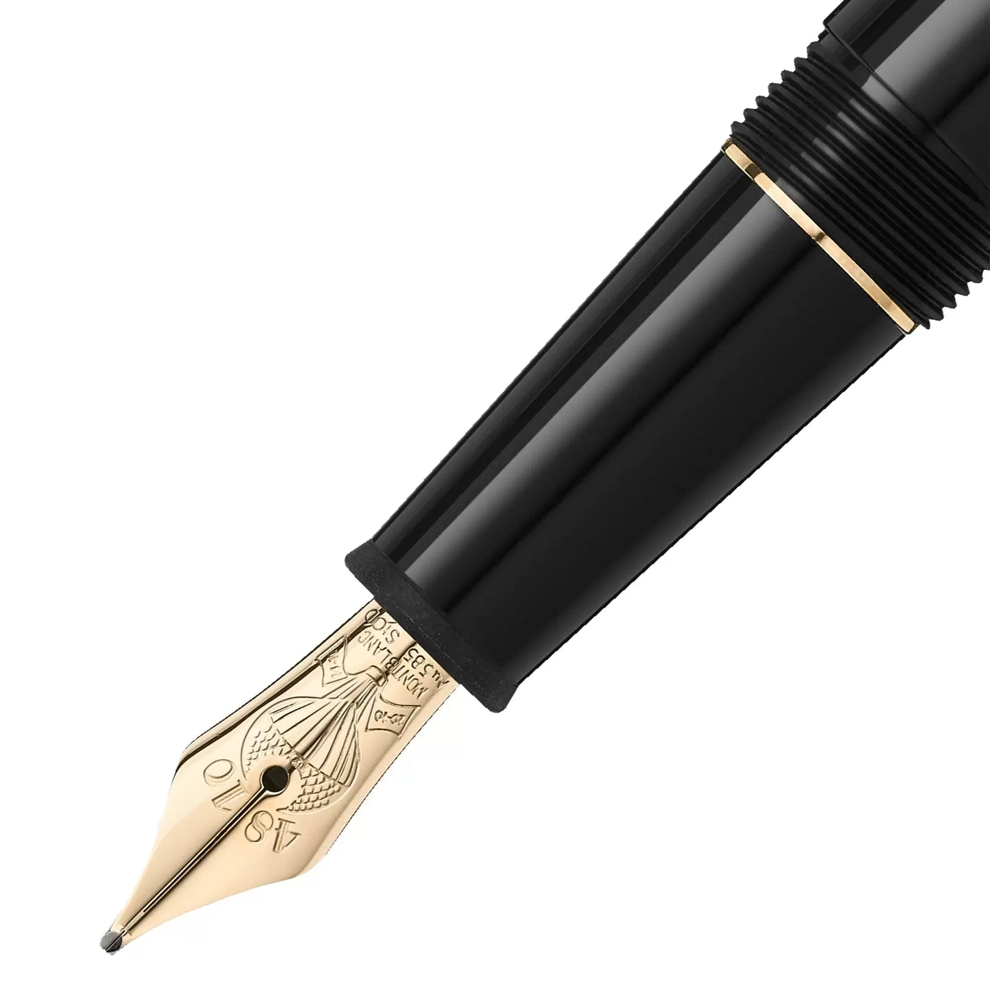 Montblanc Füllfederhalter Meisterstück Around The World in 80 days Anthrazit Feder M 128472