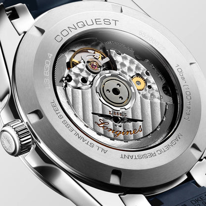 Longines Uhr Conquest 41mm blau Automatik Stahl L3.830.4.92.9