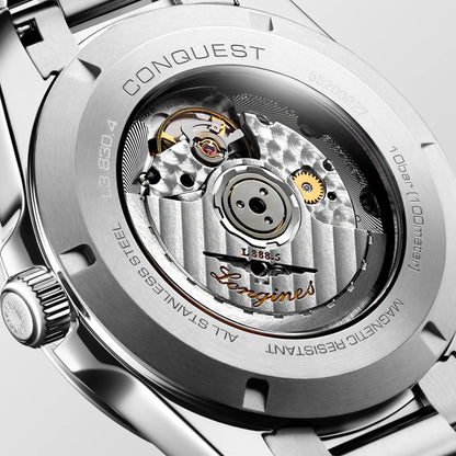 Longines Uhr Conquest 2023 41mm grün Stahl Automatik L3.830.4.02.6