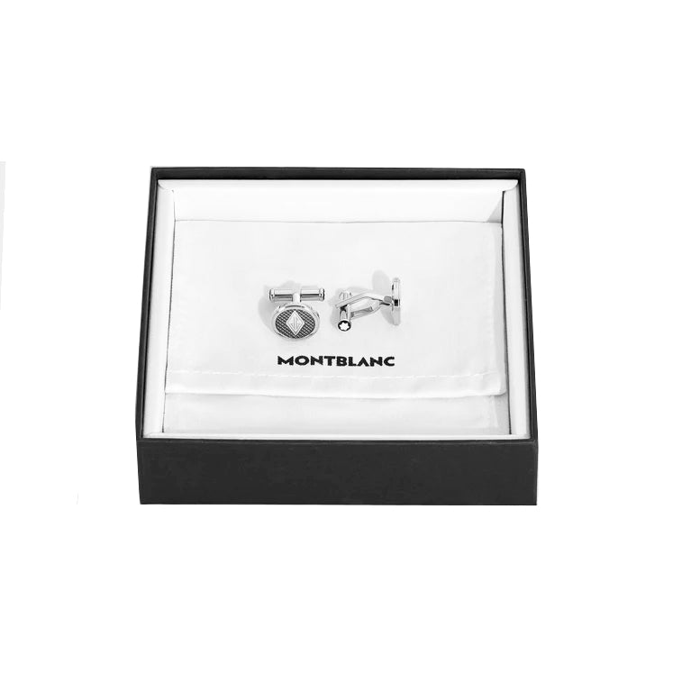 Montblanc Manschettenknöpfe Great Characters Hommage an The Great Gatsby Stahl 132981